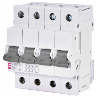 Intrerupator de circuit ETIMAT P6 3p+N B20 ETI 001900411