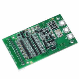 Modul BMS ajustabil pentru acumulatori Litiu, 13S, 48V, 25A