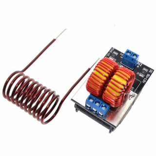 Modul de incalzire prin inductie ZVS, 5V-12V DC, cu bobina