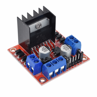 Modul driver L298N cu punte H dubla pentru motoare DC Stepper