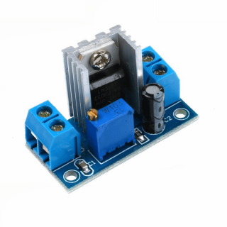 Modul liniar coborator de tensiune LM317 DC-DC, 1.2-37V, 2.2A