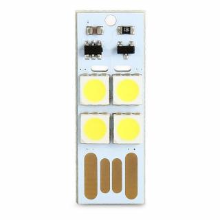 Modul mini lampa cu 4 LED-uri si intrerupator touch