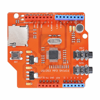 Placa de expansiune cu decoder VS1053, compatibila Arduino UNO