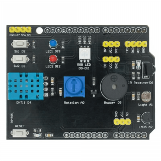 Placa de expansiune multifunctionala 9 in 1 pentru Arduino UNO