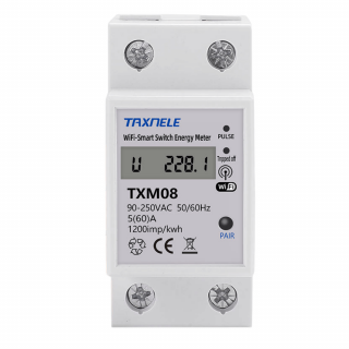 Releu inteligent de protectie la tensiune si curent, control de la distanta, TAXNELE TXM08