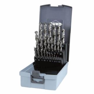 Set burghie Ruko 214215RO DIN 338 tip N, HSS-G, 25 piese