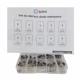 Set de 200 buc diode redresoare, Bitmi 11308