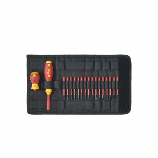 Set surubelnita VDE cu biti slimVario    pentru electricieni Wiha 41231
