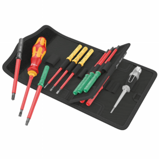 Set surubelnite extra slim Kraftform Kompakt VDE 16, Wera 05006608001