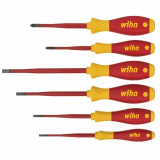 Set Surubelnite VDE cu profil Phillips SoftFinish    slimFix pentru electricieni Wiha 35389