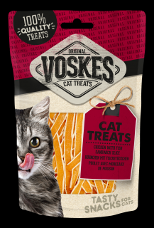 Voskes Cat Treats Pui si Peste 60 Gr