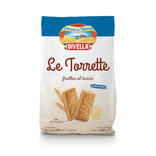 Divella Biscuiti Le Torrette cu unt 350gr