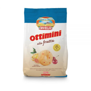 Divella Biscuiti Ottimini cu Fructe 350gr