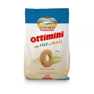 Ottimini Biscuiti cu orez si porumb 400gr