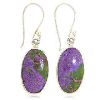 Cercei Argint 925 Stichtit Atlantisit Natural - Echilibru si Spiritualitate