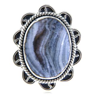 Inel Argint 925 Desert Druzy Natural - Rafinament si Farmec Rustic