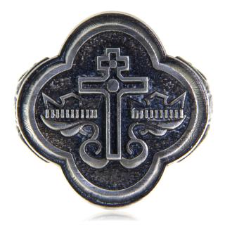 Inel Argint 925 Masiv Barbatesc Cruce Crestina - Credinta si Protectie