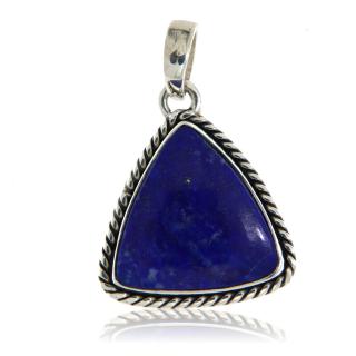 Pandant Argint 925 Lapis Lazuli Natural - Eleganta si Intelepciune