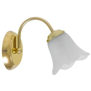 APLICA RAFAELLA 7231 AURIU ALB E14 1X40W 130X180MM