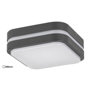 Felinar plafoniera exterior Rabalux Hamburg 8849 LED antracit 680lm 4000K IP44 A