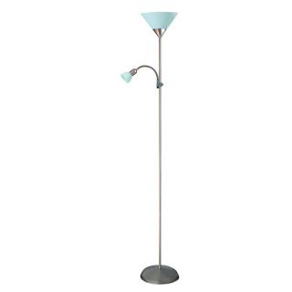 LAMPADAR ACTION 4064 ALB E27 1X100W + E14 1X25W D230X1800MM