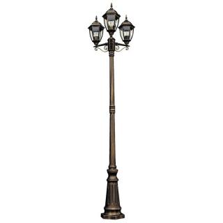 LAMPADAR RABALUX TORONTO 8460 EXTERIOR AURIU ANTIC E27 3X60W D424X2250MM