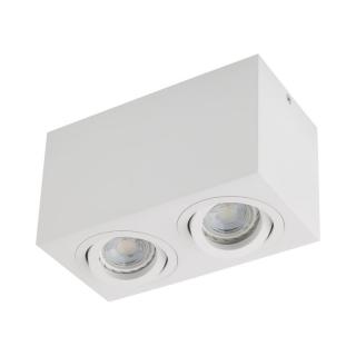 PLAFONIERA LED XBRIX PATRAT 2XGU10 IP20 ALB MAT ARELUX