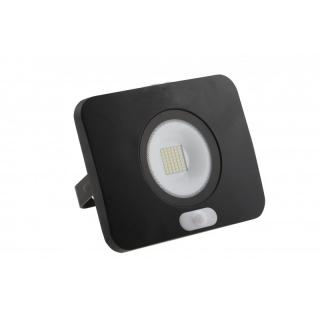 PROIECTOR LED CU SENZOR 50W SURFI LUMINA CALDA NEGRU LES450BS