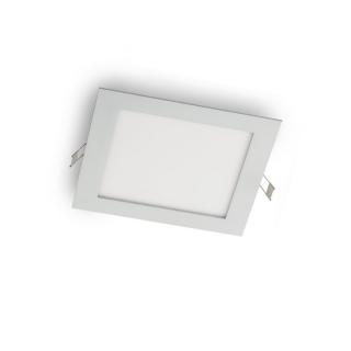 SPOT LED  INCASTRAT 22W 3000K 220MM PATRAT  ALB MAT