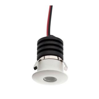 SPOT LED XSKY INCASTRAT 1X1W 3000K ALB MAT IP40 SK01WW45 ALB MAT ARELUX