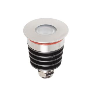 SPOT PAVAJ LED XGROUND ROTUND 1X3W CREE 3000K 45   IP67 INOX ARELUX