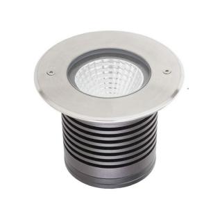 SPOT PAVAJ LED XROUND ROTUND 1X15W COB LED 3000K 40GRD IP67 INOX ARELUX