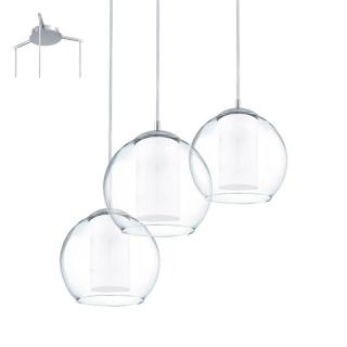 SUSPENSIE EGLO BOLSANO 92762 E27 3X60W CROM IP20 D505