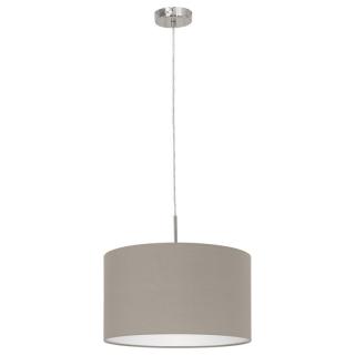 SUSPENSIE EGLO PASTERI 31572 E27 1X60W NICHEL IP20 D380