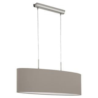 SUSPENSIE EGLO PASTERI 31581 E27 2X60W NICHEL IP20 D750