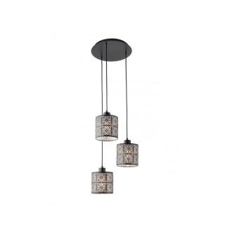 SUSPENSIE VANILLA  3X42W E27 NEGRU