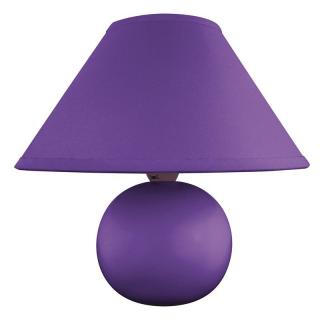 Veioza R. Ariel 4920 violet ceramica E14 1X40W IP20