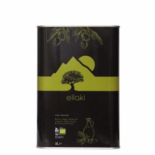 Ellaki - Ulei de masline BIO 3L Productie 2024