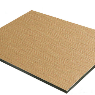 Placa Aluminiu Compozit Bond Dibond Alucobond Brushed Bronz 3 mm x 1220 x 3050 mm