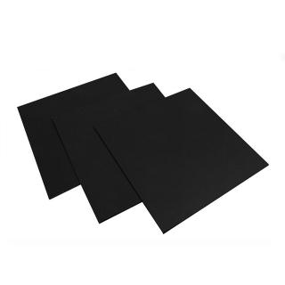 Placa PVC CAW Solid Negru 1.5 mm x 1000 x 2000 mm