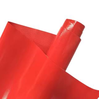 Prelate Camion, Tir, Semiremorca, 680 gr, Protectie UV, Latime 2750 mm, Rosu RAL 3020, PVC Impermeabiala