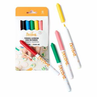 Carioci comestibile set 6 culori