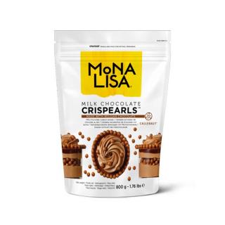 Decoratiuni Crispearls Ciocolata cu Lapte Mona Lisa 0.8kg