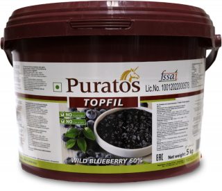 Umplutura Afine TOPFIL WILD BLUEBERRY 60% - 5 KG