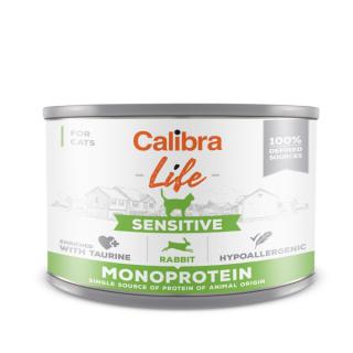 Calibra Cat Life can Sensitive Rabbit - 200 g