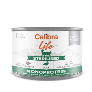 Calibra Cat Life Can Sterilised Duck - 200 g