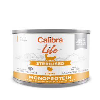 Calibra Cat Life Can Sterilised Turkey - 200 g