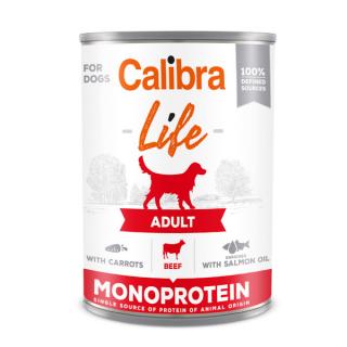 Calibra Dog Life Can Adult Beef with Carrots - 400 g