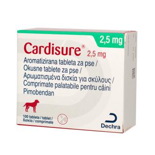 Cardisure Flavoured 2.5 mg ,   Blister 10 tablete