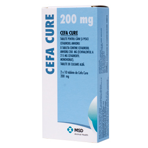 Cefa-Cure 200 mg - 20 tablete